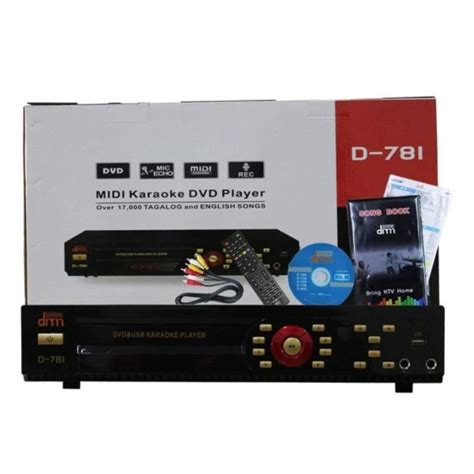 Megapro Doremi Drm D Midi Karaoke Dvd Player With Songs