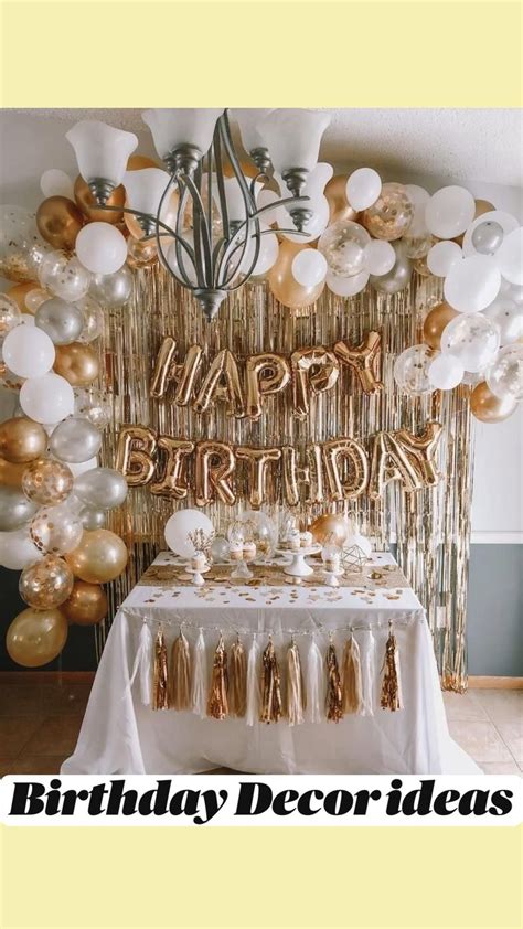 Decorating Ideas For A 18th Birthday Party Leadersrooms