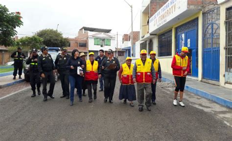 Policías serenos y vecinos unidos en rondas trinomio Noticias