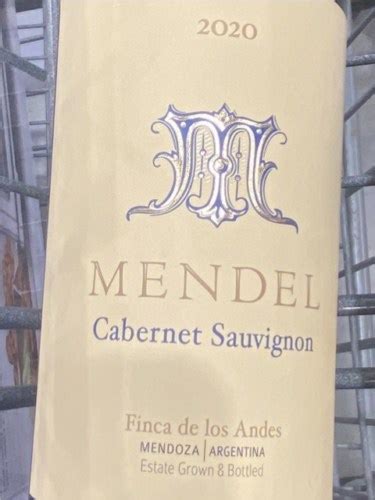 Mendel Finca De Los Andes Cabernet Sauvignon Vivino US