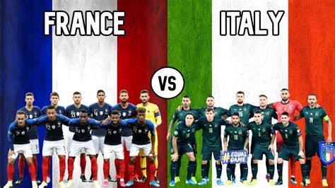 France Vs Italy Football National Teams 2020 YouTube