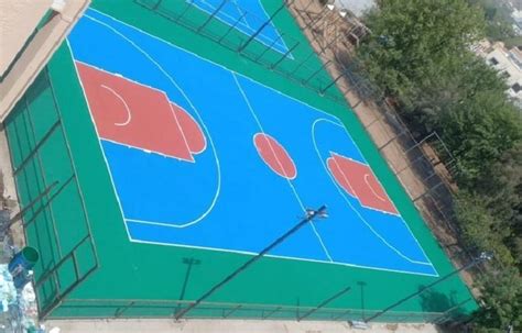 Acrylic Synthetic Basketball Court For Outdoor Mm At Sq