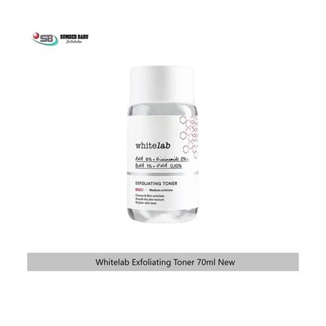 Whitelab Exfoliating Toner 70ml New Indonesia Distribution Hub