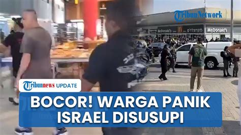 Kepanikan Warga Israel Saat Pejuang Palestina Tikam Dan Tembaki Tentara