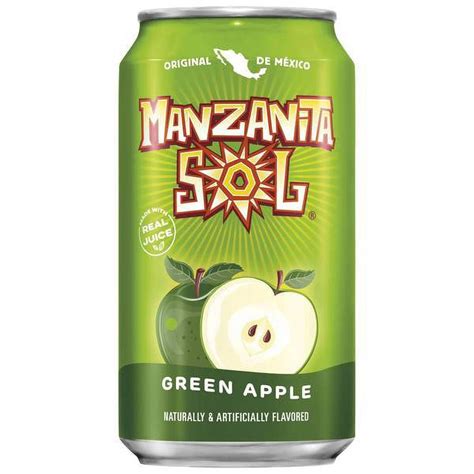 Pepsi Manzanita Sol Green Apple 12 Fl Oz 12 Pack Can