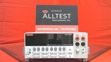 2700 Keithley DMM DATA ACQUISITION SYSTEM Alltest Instruments