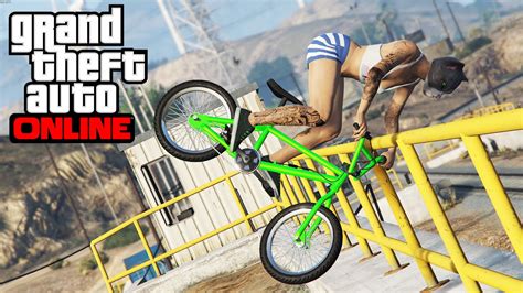 Gta Epic Bmx Tricks Worldwide Gta Stunts Montage Youtube