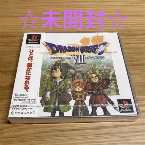 ドラゴンクエスト7 エデンの戦士たち Ps 新品未開封