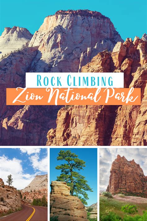 Experience outdoor rock climbing at Zion National Park! Lambs Knoll ...