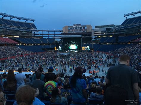 Section 141 at Gillette Stadium - RateYourSeats.com