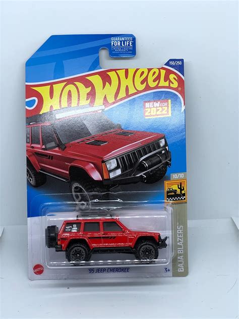 Hot Wheels 2022 Jeeps Cherokee 95 Rojo Baja Blazers 10 10 150 250 Amazon Mx