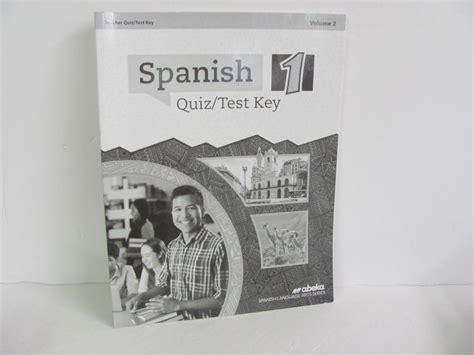 Spanish 1 Volume 2 Abeka Quiztest Key Pre Owned High School Spanish