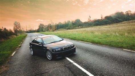 Tapeta Bmw M E Road Droga Asfalt Samochody X