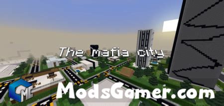 The Mafia City Map - Mods for Minecraft