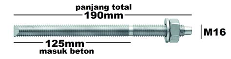 Hilti M16 Anchor Bolt