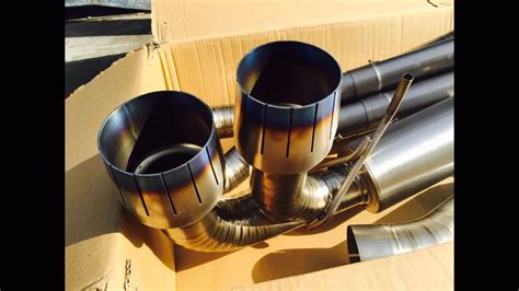 Custom Made Oem Services Ti Titanium Exhaust Pipe Buy Titanium