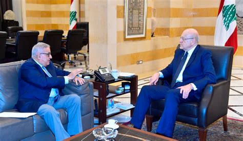 الوكالة الوطنية للإعلام Mikati discusses with Bou Habib preparations