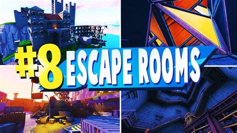 TOP 8 Best ESCAPE ROOM MAPS In Fortnite | Fortnite Escape Room CODES ...