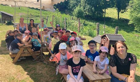 Sortie aux Ptits sentiers animés à Saint Bresson Ecole primaire