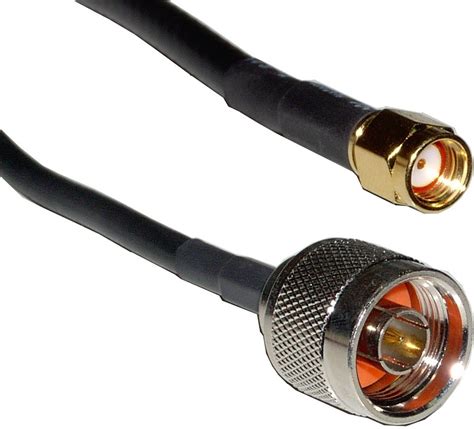 Propojovací kabel 1m RSMA Male N Male Belden RF240 Vf koaxiální do 6