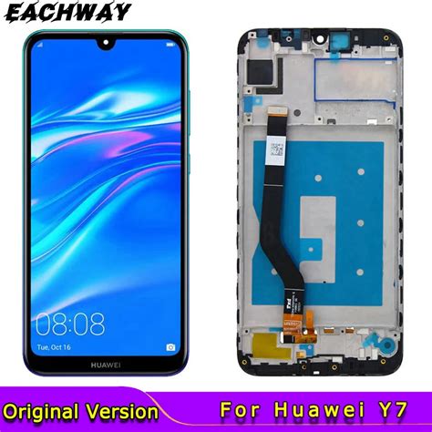 Original LCD For Huawei Y7 2019 DUB LX3 DUB L23 DUB LX1 Display Touch