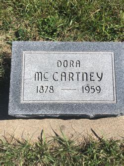 Dora Evelyn Mccartney M Morial Find A Grave