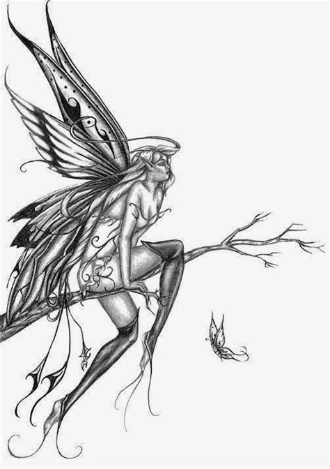 Fairies Tattoo Stencils If I Get A Tattoo This Is The One I Really