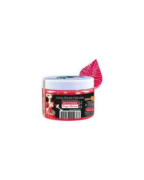 Colorant rouge princesse Déco Relief pot de 50gr