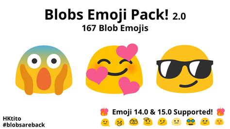 Blobs Emoji Pack 20 By Hktorito On Deviantart