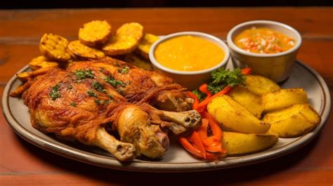 Premium Photo | A plate of cuy al horno a traditional Ecuadorian dish ...