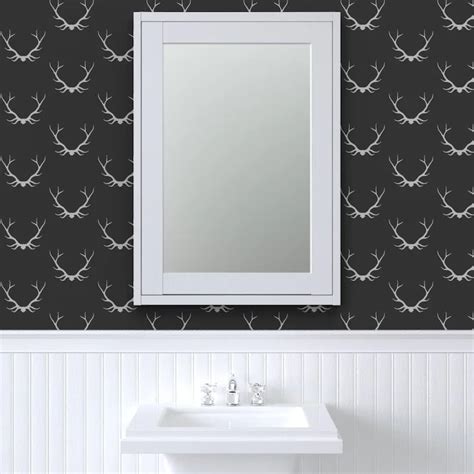 Antlers Wallpaper Buck Deer by Sugarpinedesign Antlers - Etsy ...