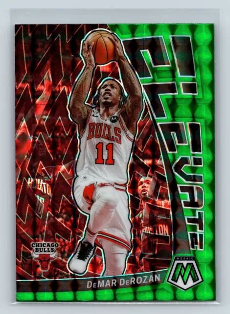 Mosaic Demar Derozan Elevate Mosaico Verde Chicago Bulls N