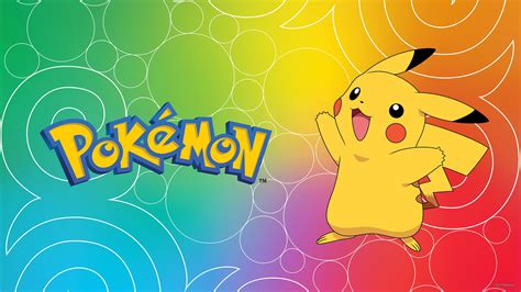 Pokemon Wallpaper 4K, Pikachu, Colorful background