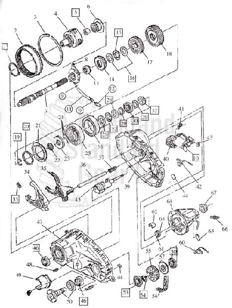 Borg Warner 4406 Transfer Case Mechanical Rockland Standard Gear Inc