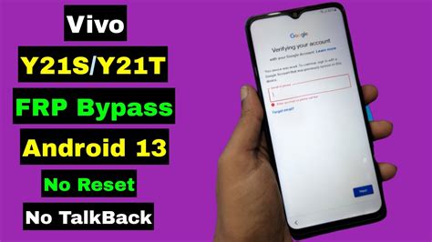 Vivo Y S Y T Frp Bypass Android Without Pc No Talkback No Reset