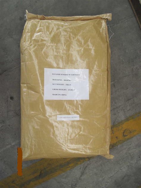 Rochelle Salt Potassium Sodium Tartrate Powder 98 CAS 304 59 6 China