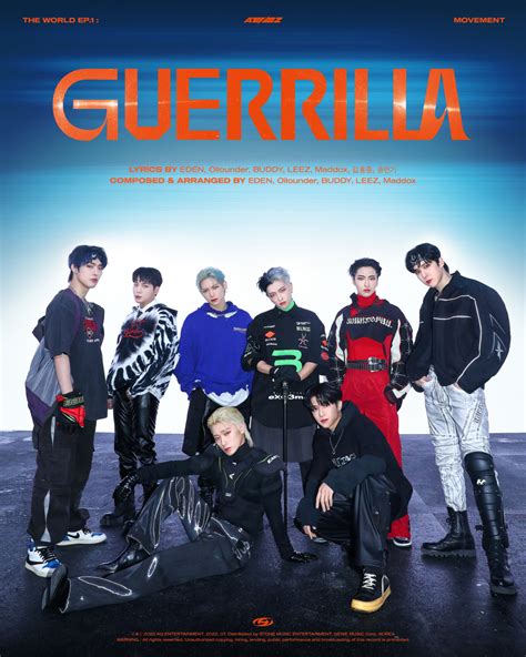 Ateez Is Ready To Roll Out Their Performance For Guerrilla In The New