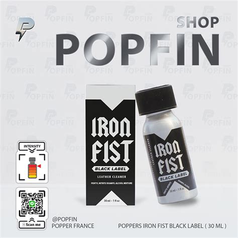 Poppers Iron Fist Black Label Ml