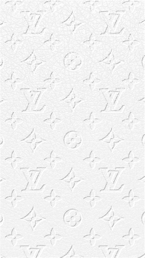 White Louis Vuitton Wallpaper