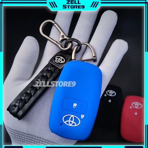 Gantungan Kunci Sarung Remote Keyless Cover Casing MOBIL TOYOTA RAIZE