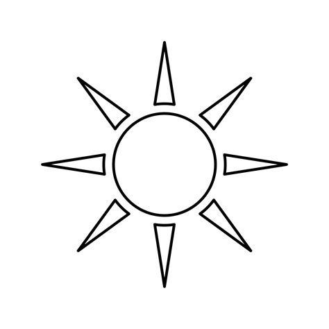 sun, sun ray icon png transparent 9664102 PNG