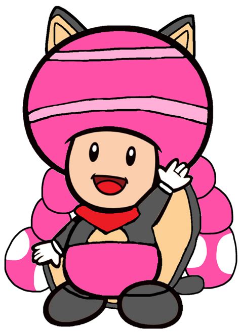 Super Mario Flying Squirrel Toadette 2d By Joshuat1306 On Deviantart