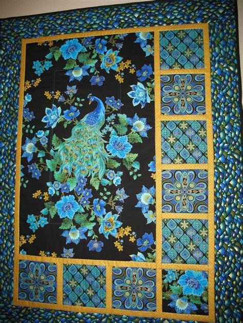 Peacock Quilt Patterns 17 Best Ideas About Peacock Quilt On Pinterest Peacock Design Panel