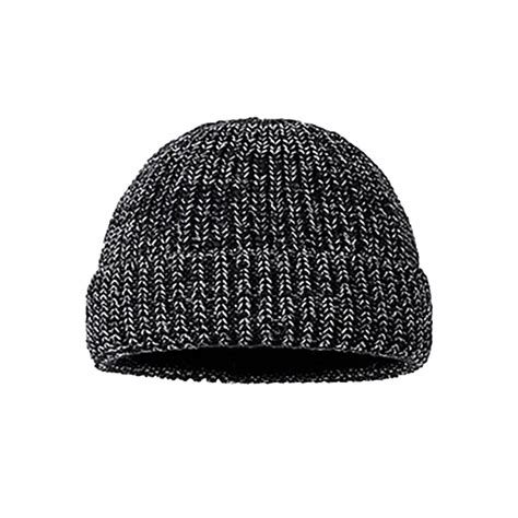 Volwassen Nacht Reflecterende Herfst Winter Beanie Grandado