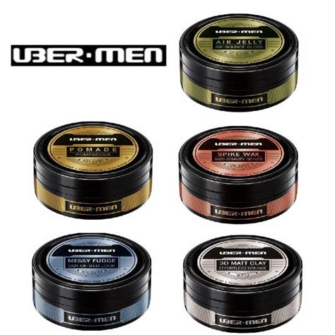 Ubermen Hair Wax 3d Matt Clay 70g Shopee Malaysia