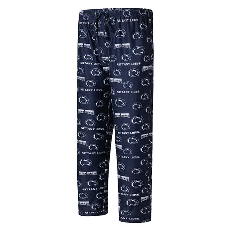 Penn State Allover Mens Super Soft Pajama Pants Nittany Lions Psu