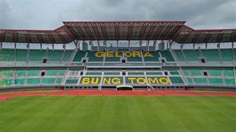 Stadion Gelora Bung Tomo Kebut Finishing Jelang Opening Ceremony Piala