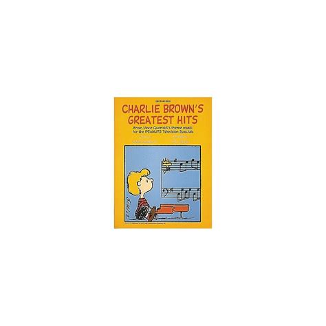 Hal Leonard Charlie Browns Greatest Hits For Easy Piano By Dan Fox Ebay