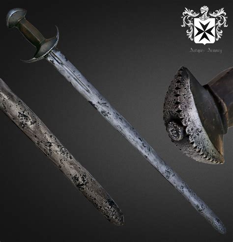 16th Century Swiss Baselard Sword a rare example