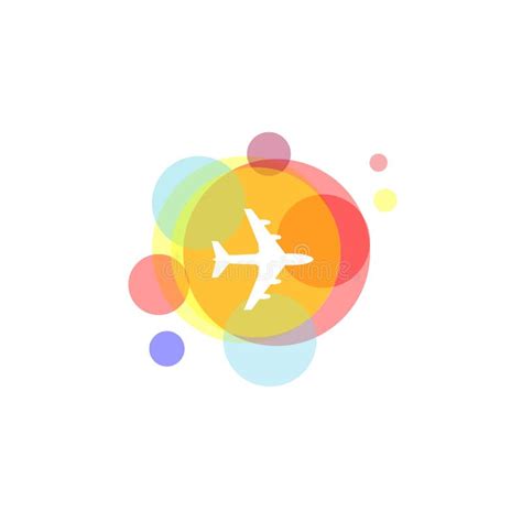 Colorful Travel Logo Inspiration Stock Illustration - Illustration of ...